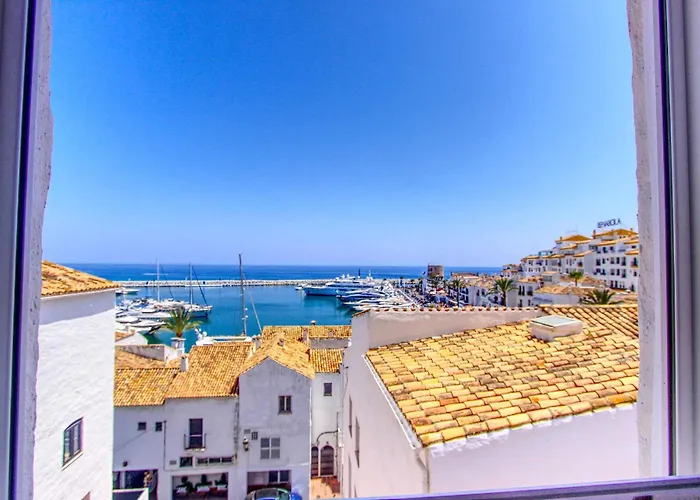 1079 Puerto Banus 2.line Sea Port View Parking Wifi マルベーリャ